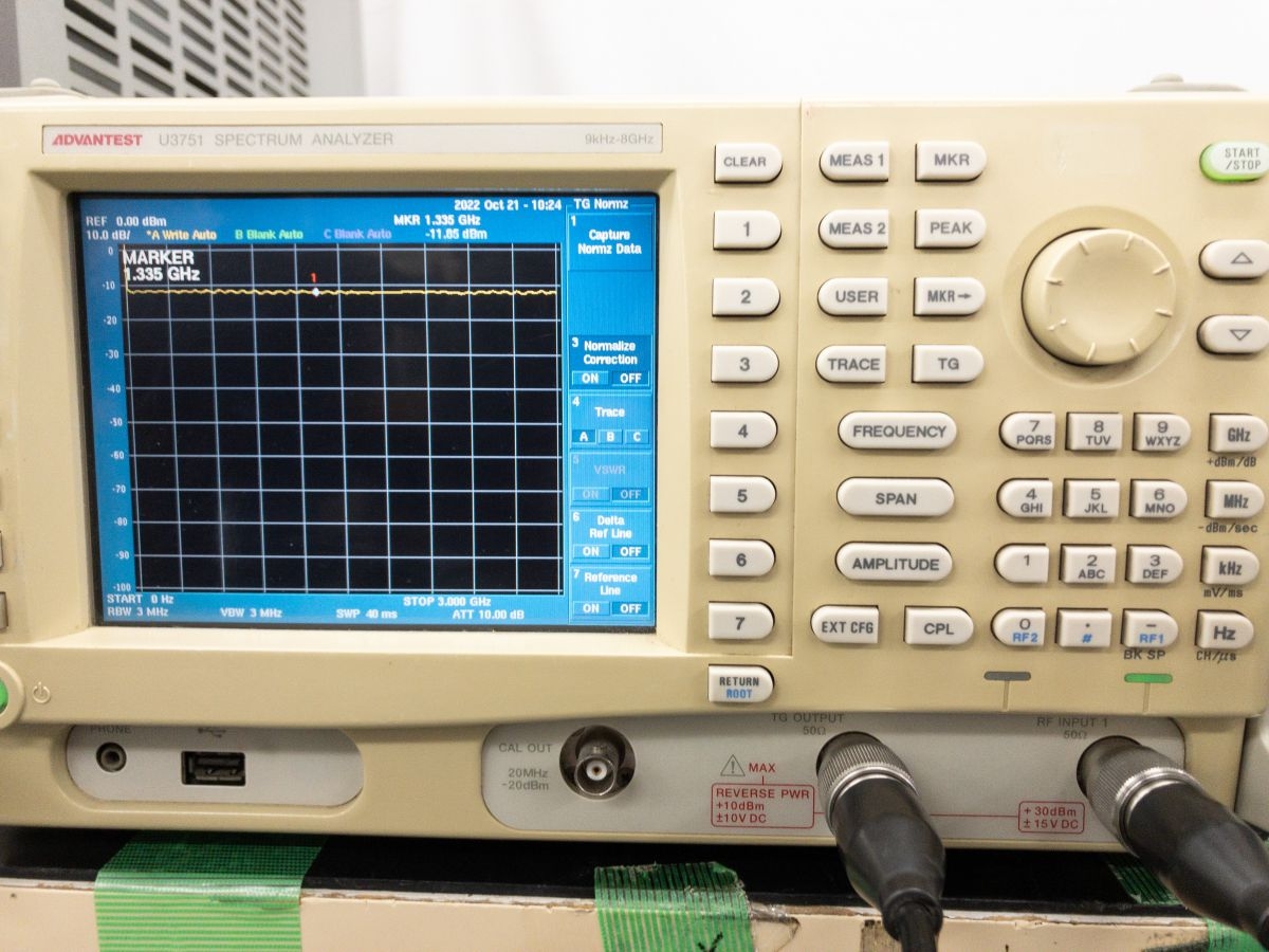 U3751/20/768GHz Spectrum Analyzer 3GHzTG