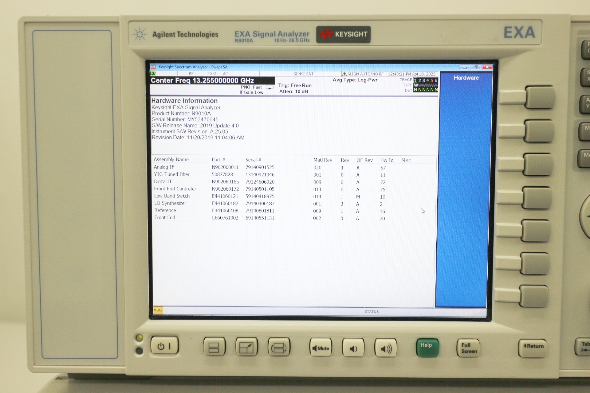 N9010A26.5GHz Spectrum Analyzer