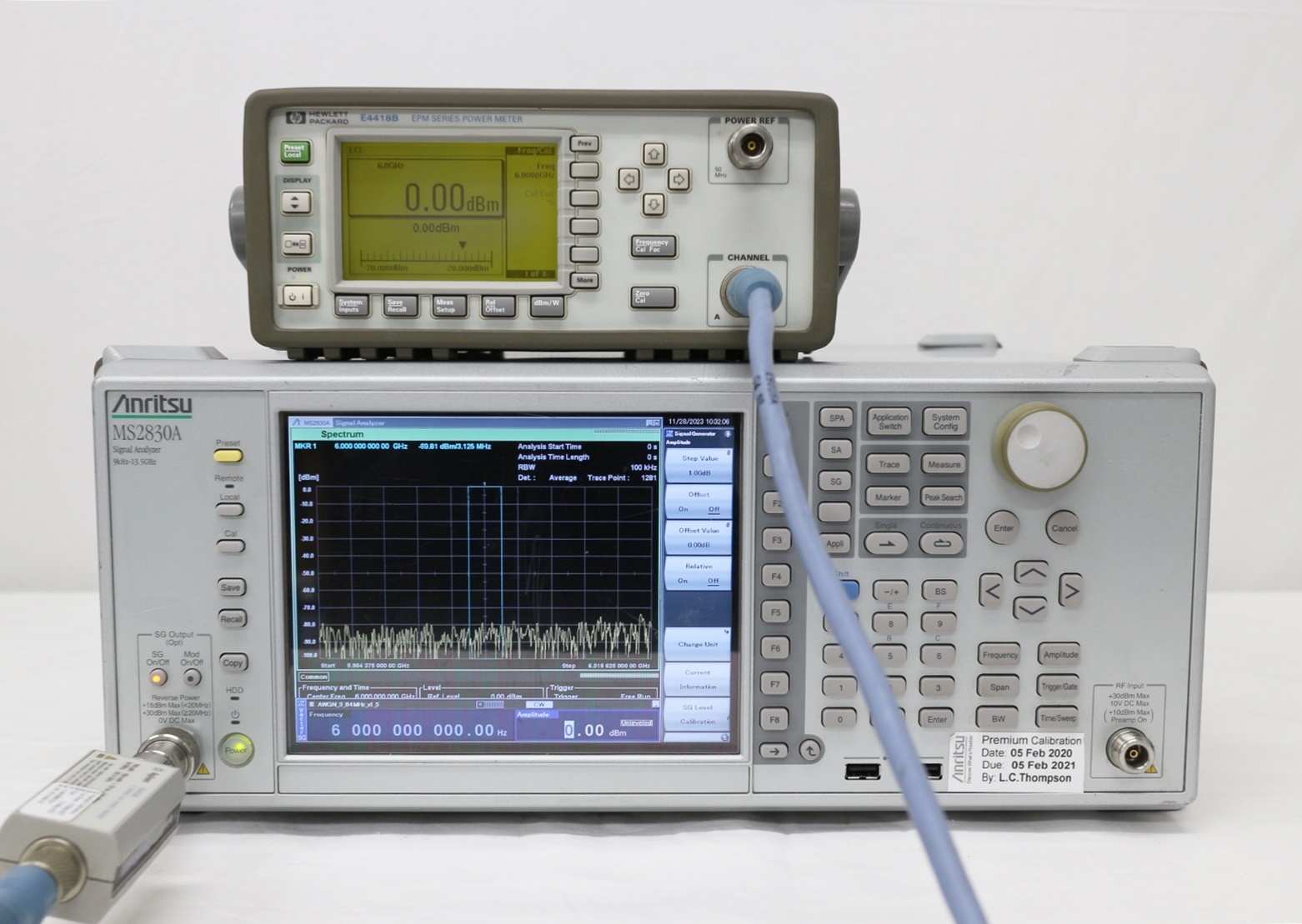 MS2830A13.5GHz Signal Analyzer  with 6GHz SG