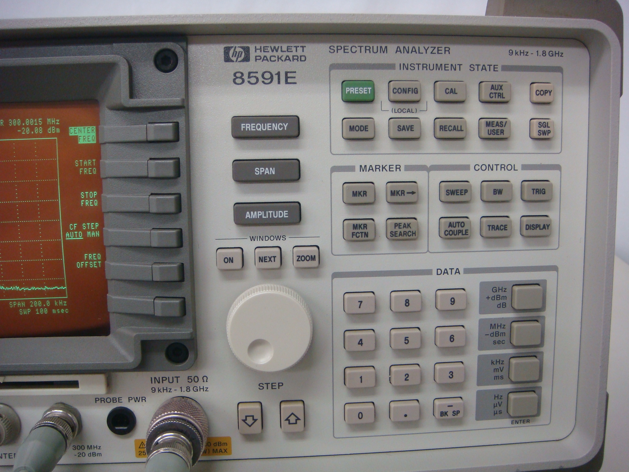 8591E /0411800MHz Spectrum Analyzer