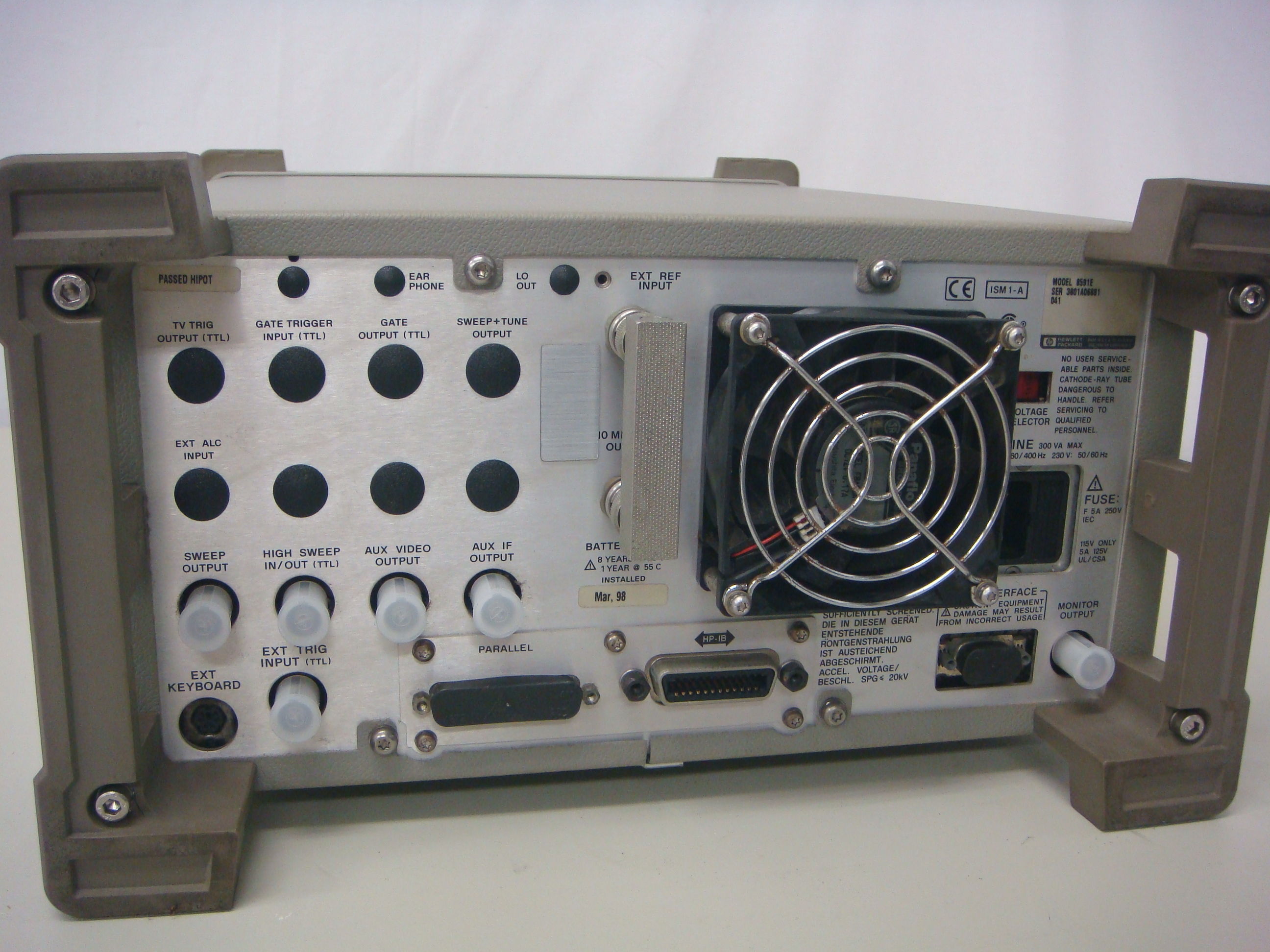 8591E /0411800MHz Spectrum Analyzer