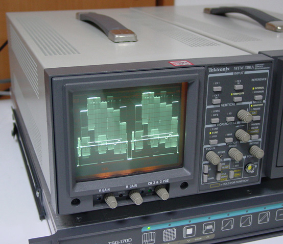 WFM300A/10NTSC,PAL,RGB,Y,B-Y,R-Y,Betacam Component/Composite WaveMonitor