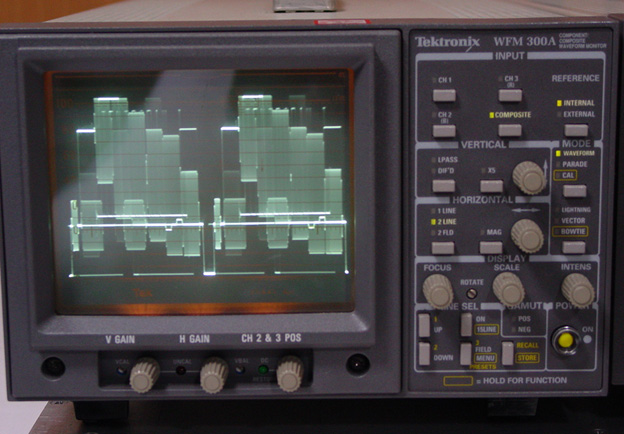 WFM300A/10NTSC,PAL,RGB,Y,B-Y,R-Y,Betacam Component/Composite WaveMonitor