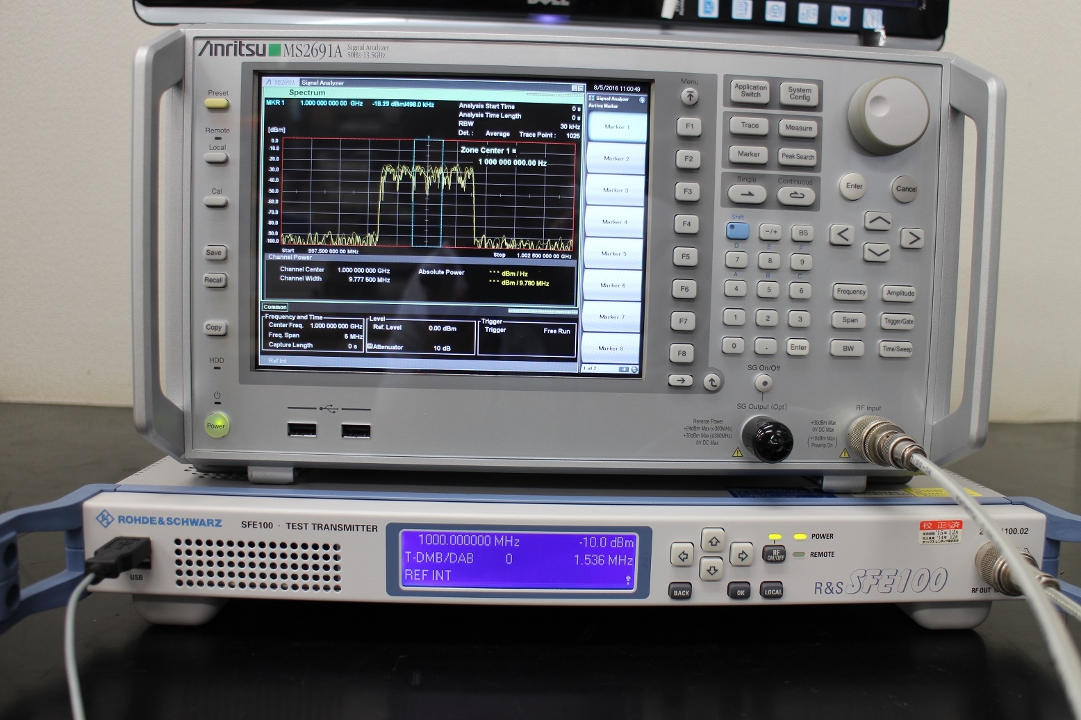 SFE100 /02 B6/K11/K22/K221T-DMB/DAB TV Test Transmitter