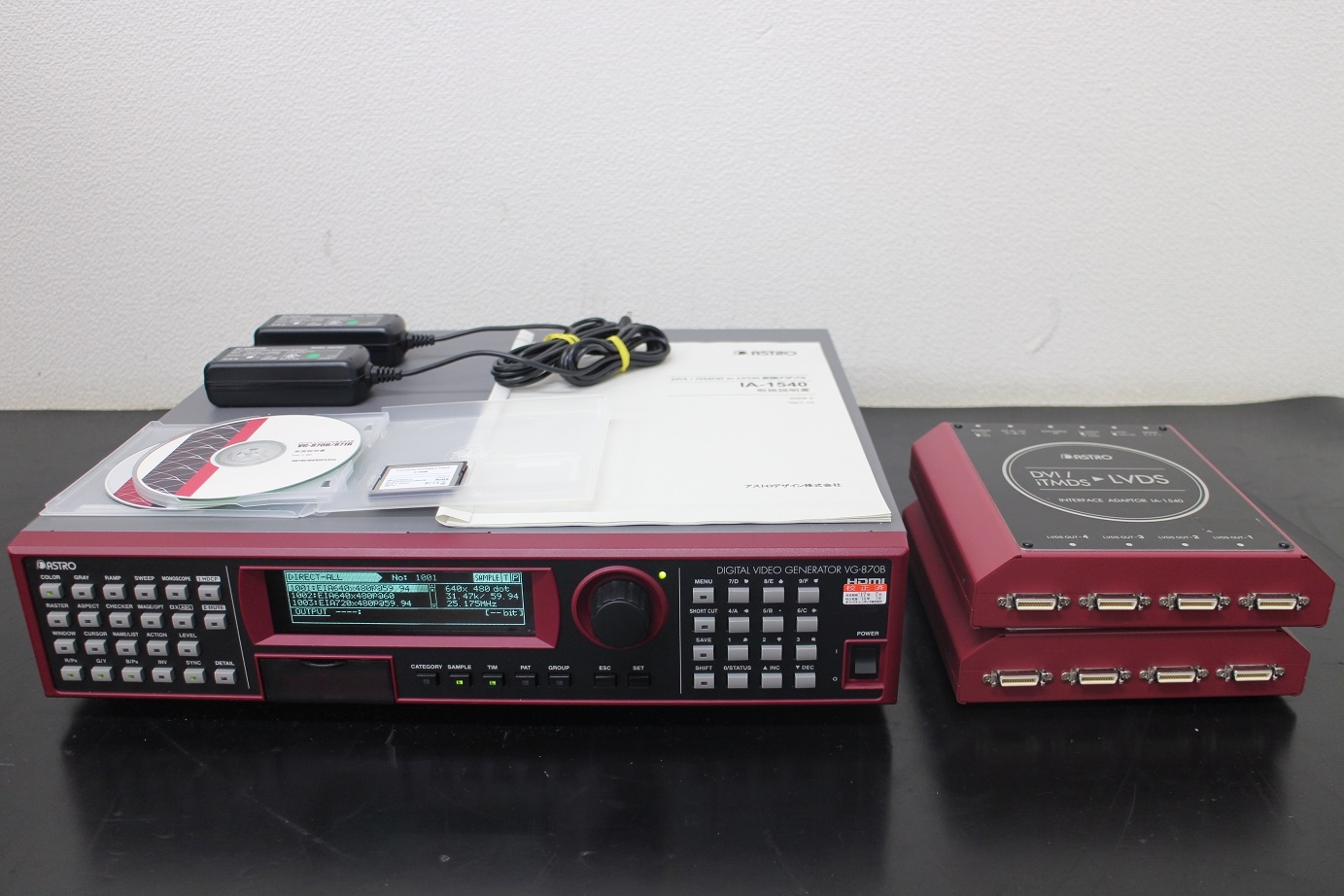 VG870B2K 4K Programmable Video Signal Generator 