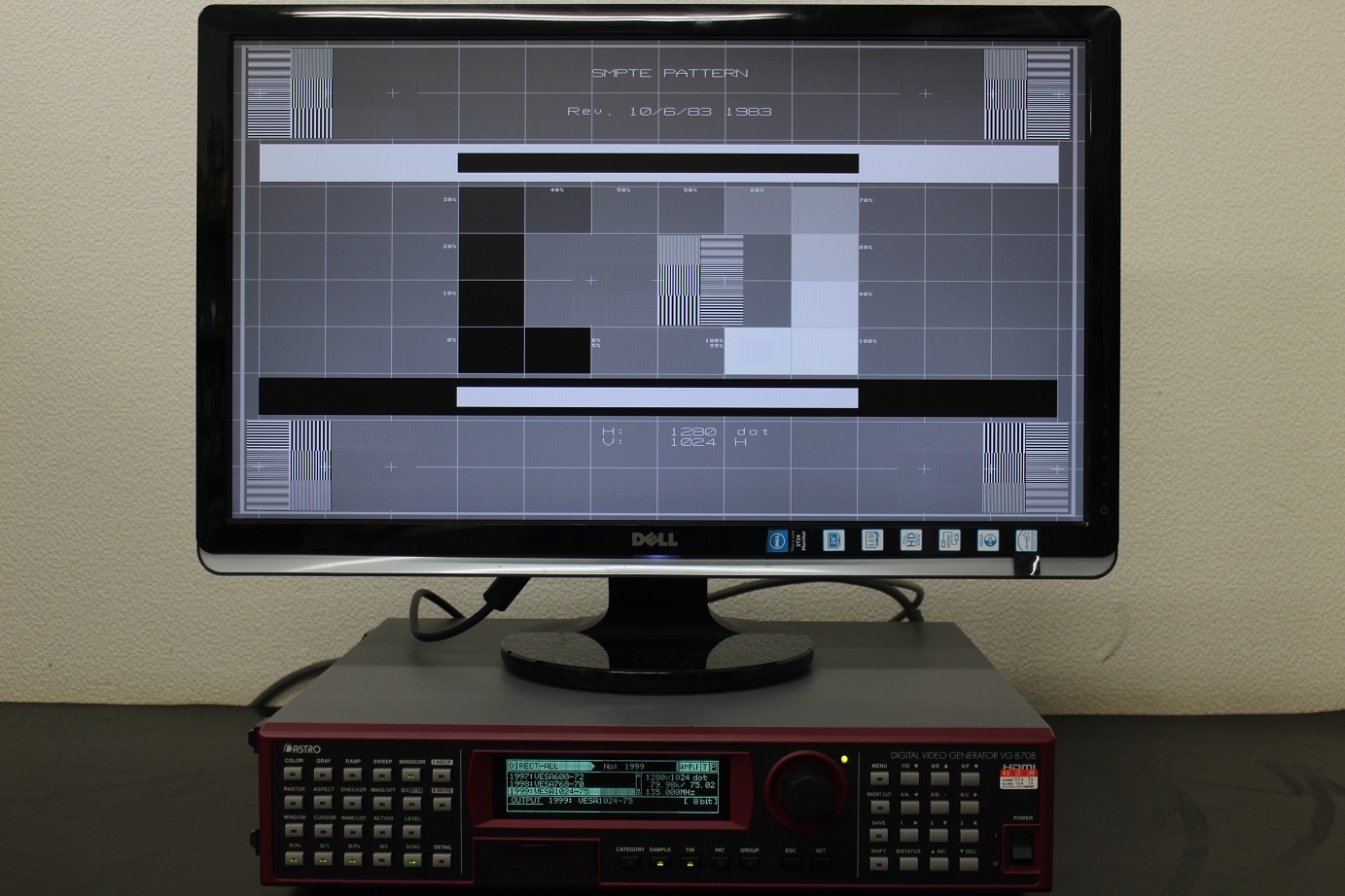 VG870B2K 4K Programmable Video Signal Generator 