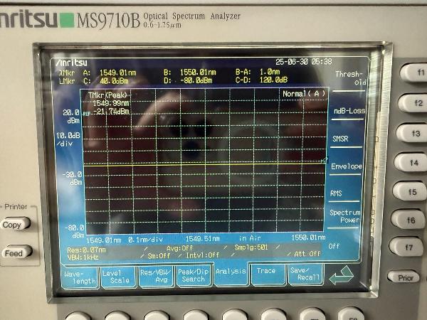 OTF-980-1-S-S-F-SP-1波長可変光フィルタ