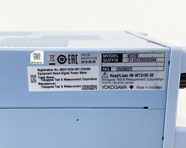 WT310E-C1-D/C7/EX2/G5/DA4ディジタルパワーメーター