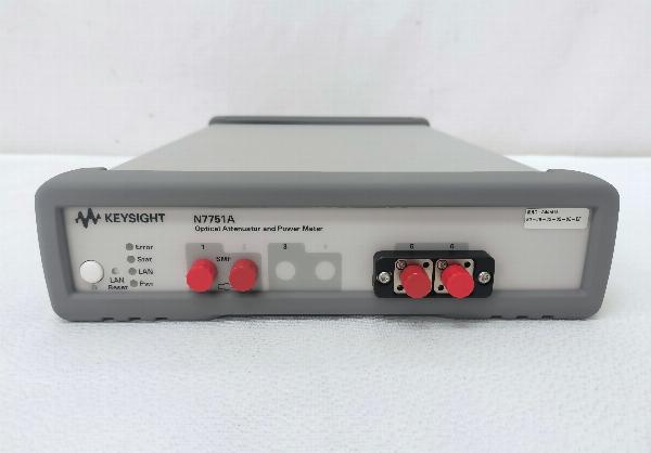 N7751A 1チャネル光アッテネータおよびパワーメータ