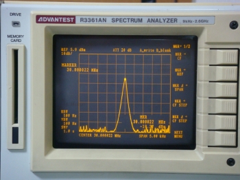 R3361AN /709KHz-2.6GHz Spectrum Analyzer 75ohms N(f) 