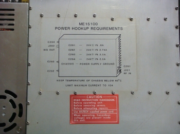 ME15100 <BR>500-1000MHz 20W 40dB Amplifier Unit