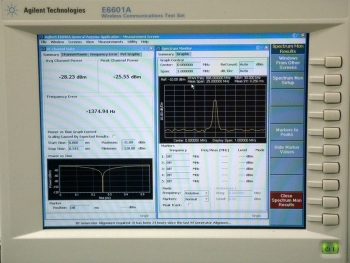 E6601AWireless Communications<br> Test Set 