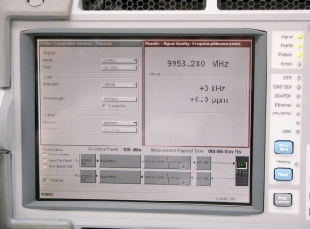 J7231B 100/108/112/609OmniBER  OTN 10Gbps Communications Performance Analyzer