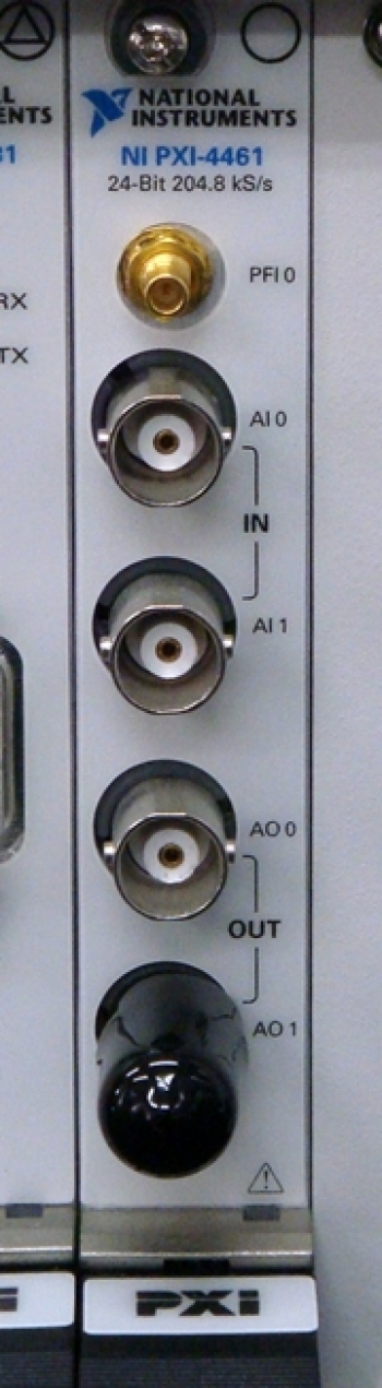 PXI-4461DC-92KHz 24bit A/D D/A 2ch module