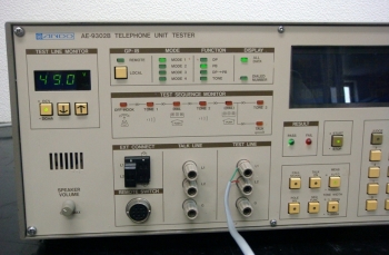AE9302B Telephone Unit Tester　電話機試験機