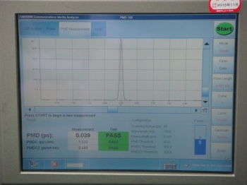 5400-001-PMD-SU/5403-006-PMD-UPolarization mode dispersion analyzer