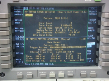 70311A / 70841B / 70842B3GHz Pattern Generator & Error Detector System