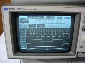 1662CS500MHz 68ch Logic Analyzer  250MHz DSO