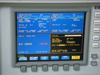 37718A /002/011/106/601/602OmniBER718 2.5Gb/s Communication Performance Analyzer