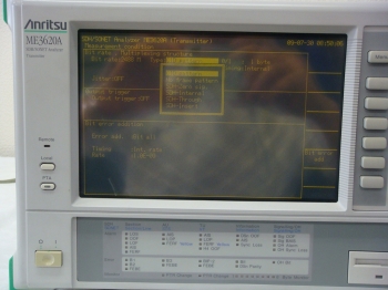 ME3620A2.4Gbps SDH/SONET ANALYZER