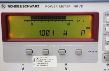 NRVDDual Channel Power meter