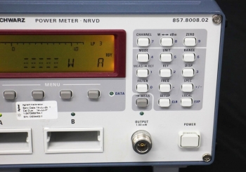 NRVDDual Channel Power meter