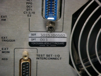 8752A /003300kHz-3GHz Network Analyzer