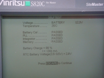 S820C20GHz Handy SWR / return loss analyzer