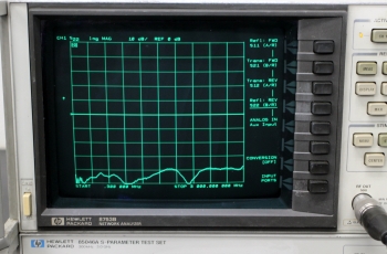 8753B with 85046A300kHz-3GHz Network Analyzer