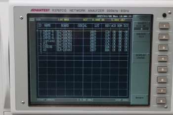 R3767CG /14300KHz-8GHz 4ports Network Analyzer 