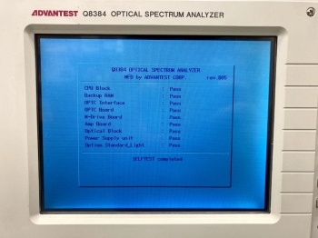 Q8384/25Optical Spectrum Analyzer 600-1700nm