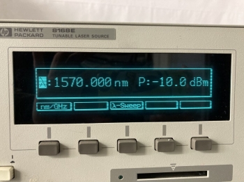 8168E1470nm-1580nm Tunable Laser Source TLS 