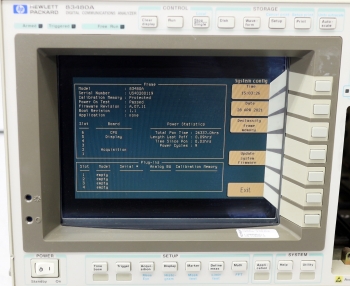 83480A Digital Communication Analyzer Main Frame