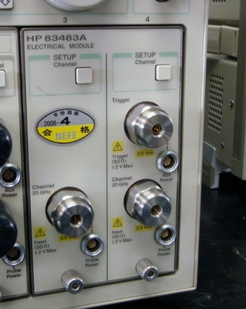 83483ADC-20GHz 2ch Electrical Plug-in Module