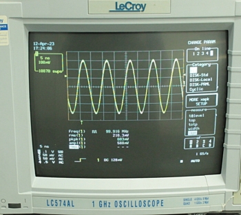 LC574AL1GHz 4ch 4Gs/s 8MLong Memory Digital Osclloscope