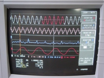 LC574AL1GHz 4ch 4Gs/s 8MLong Memory Digital Osclloscope