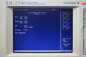 DL1740DC-500MHz 4ch 1MW Digital Oscilloscope 