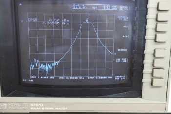 3BP7  2375/240 2375MHz  240MHzBW Band Pass Filter