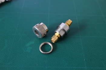 5350-20201DC-26.5GHz 3.5mm-Male  Panel Mount Connector