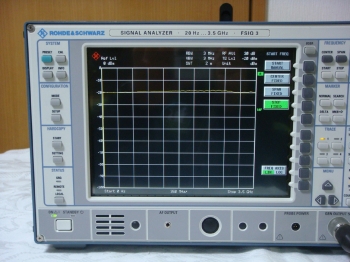 FSIQ3 K10/K11/B4/B5/B820Hz-3.5GHz Spectrum Analyzer with TG