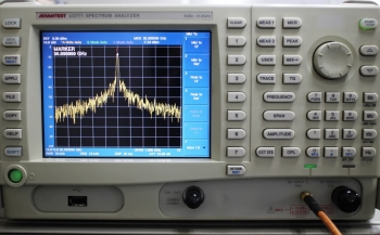 U3771/20 <b>RF2 Cal error</b>31.8GHz Portable Spectrum Analyzer