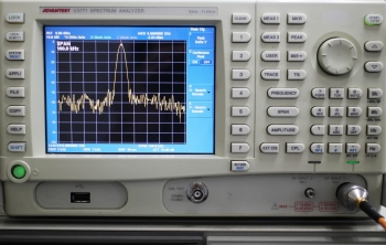 U3771/20 <b>RF2 Cal error</b>31.8GHz Portable Spectrum Analyzer