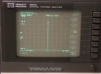 3563AControl System FFT Analyzer 