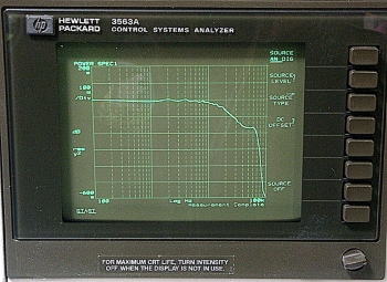 3563AControl System FFT Analyzer 