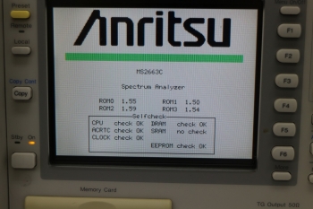 MS2663C9KHz-8.1GHz Spectrum Analyzer 