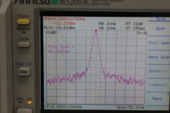 MS2663C9KHz-8.1GHz Spectrum Analyzer 