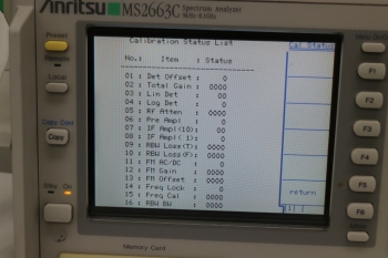 MS2663C9KHz-8.1GHz Spectrum Analyzer 