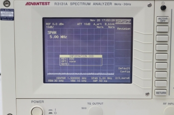 R3131A9KHz-3GHz Spectrum Analyzer