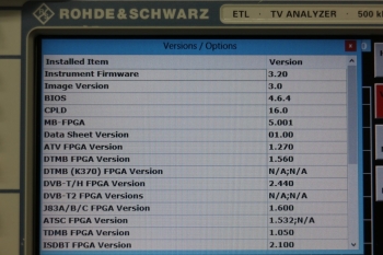 ETL TV Analyzer with TG