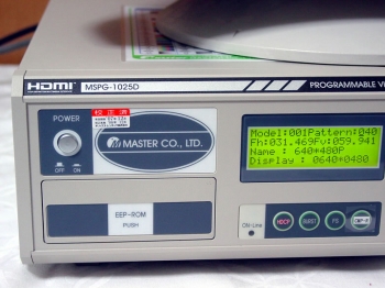 MSPG1025DHDMI Video Generator